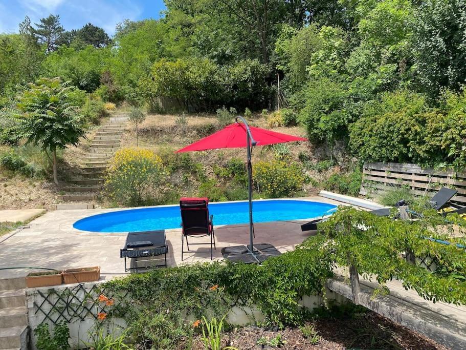 Villa Les Terrasses Dans La Nature Avec Piscine A 2 Pas De Lyon, Metro A 15Mn A Pied Pour Lyon Centre En 10Mn Ou Bus A 300M Pour Lyon Centre Oullins Buitenkant foto